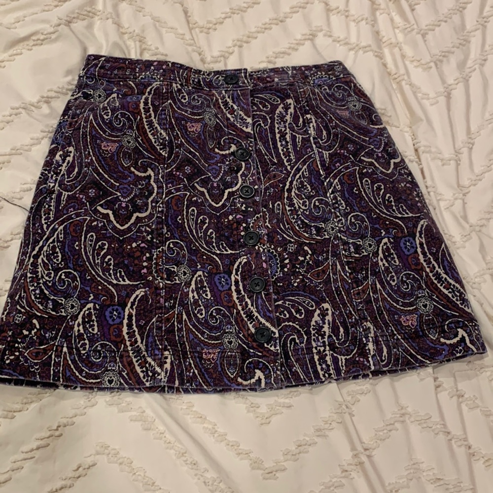 Know rose mini skirt